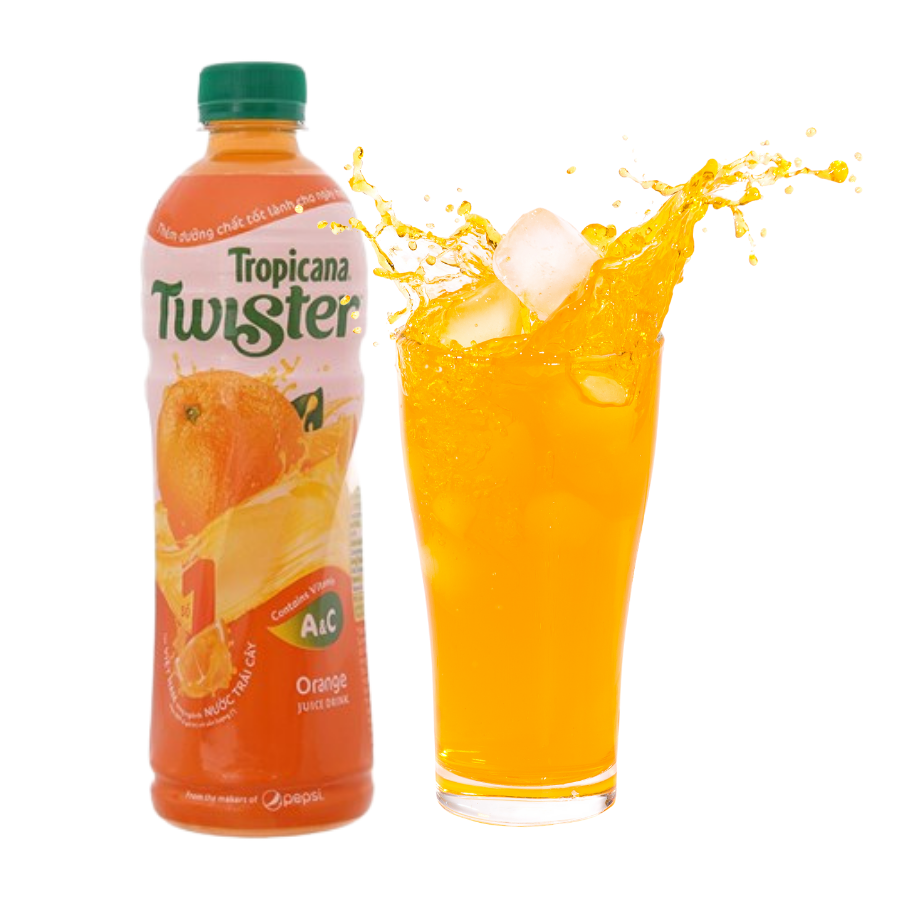 Nước cam ép Twister chai 320ml 1